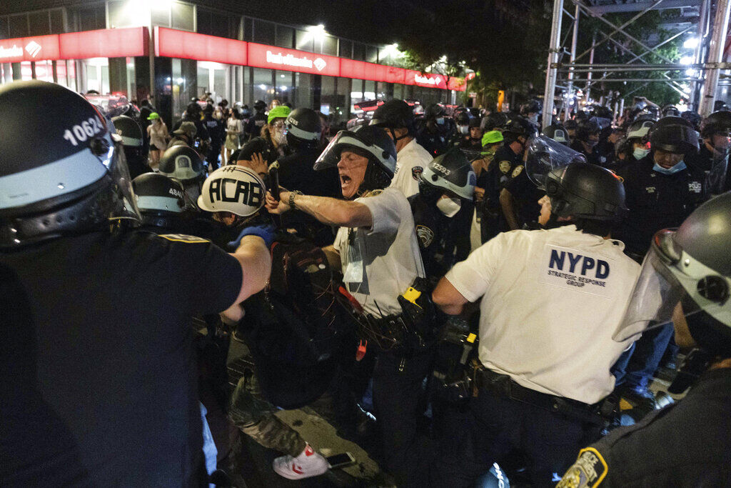 APTOPIX Racial Injustice New York